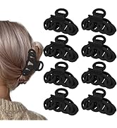 Canitor Hair Clips for Thin Hair 8PCS Claw Clips for Thin Fine Hair Medium Hair Clips for Women H...