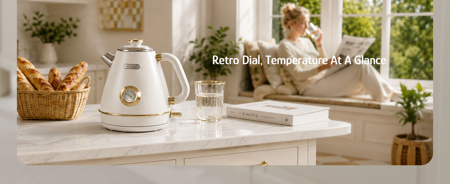 retro electric kettle