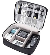 Electronics Organizer Travel Universal Cable Organizer Bag Waterproof Electronics Accessories Sto...