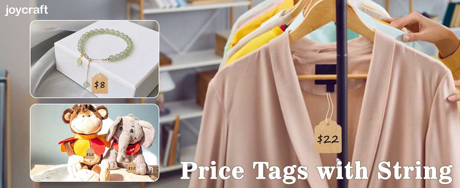 Price Tags with String Attached