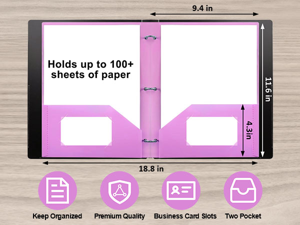plastic Pocket Folders