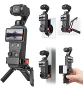 AMAZEAR Multi-Functional Metal Magnetic Mount for DJI OSMO Pocket 4P/4/3/Xtra Muse Accessories, F...