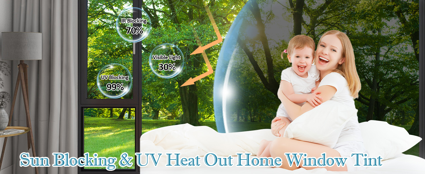 30% VLT Window Tint for Home