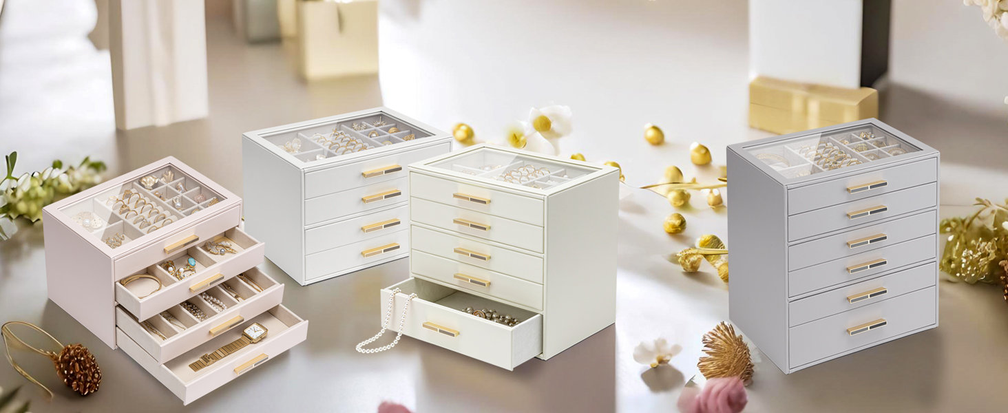 vlando jewelry box organizer homeplus store
