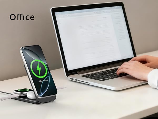 charging station for iphone apple watch airpods