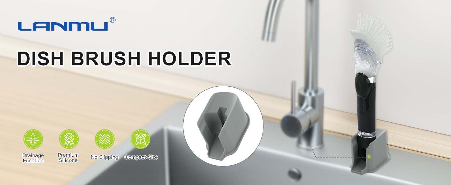 dish brush holder