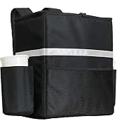 FRESHIE Insulated Food Delivery Backpack with Cup Holders / Drink Carriers Premium, For Drivers O...