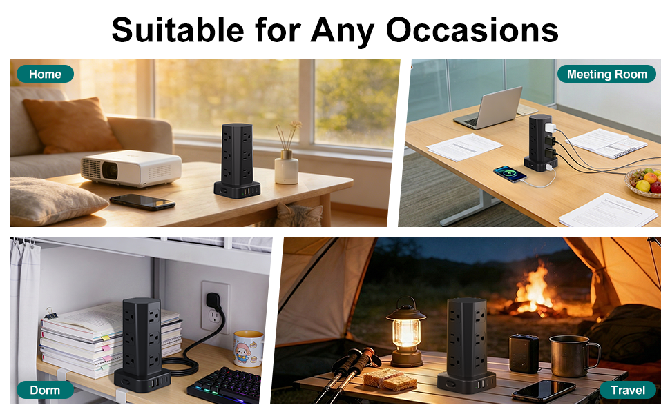 power strip tower 6ft