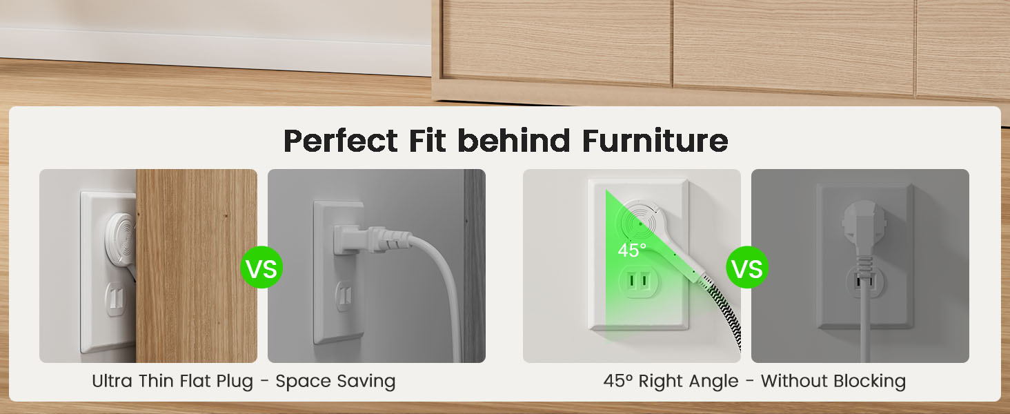 Perfect Fit behind Furniture