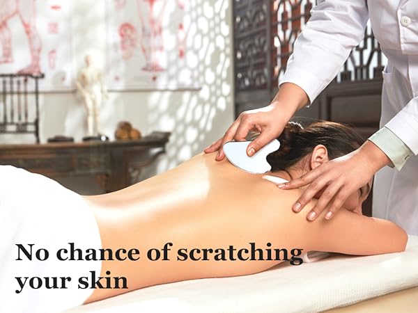 stainless steel gua sha face roller metal gua sha facial tool facial massager face sculpting tool