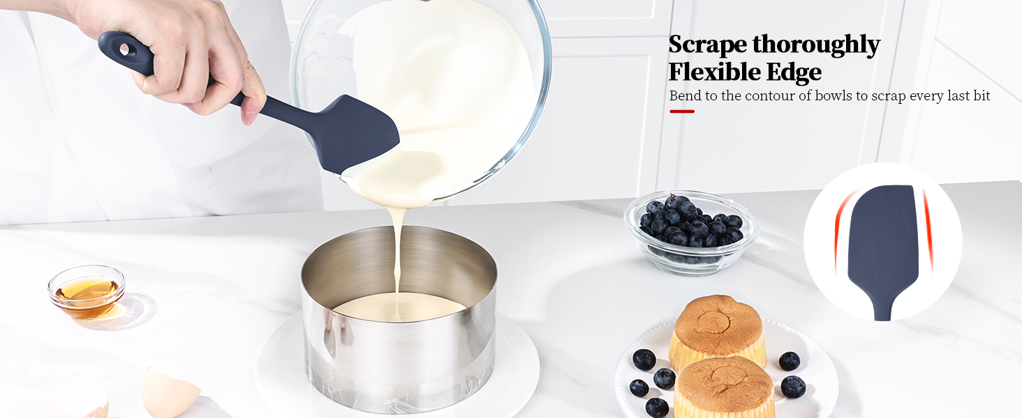 High Heat Resistant Food Safe Silicone Spatula