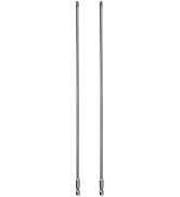 HARFINGTON 2pcs #2 Phillips Screwdriver Bit PH2 1/4" Hex Shank 12" (300mm) Long Magnetic S2 Steel...