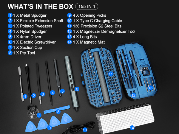 mini electric screwdriver set