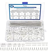 Taiss 580PCS JST PH Connector kit 2.0mm 2/3/4/5/6Pin Housing,Female and Male Adapter Cable Connec...