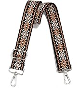 LVYOUME Crossbody Straps for Purses Silver Hardware Purse Strap Wide Shoulder Strap Adjustable Re...