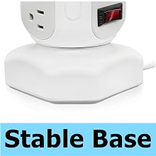 power extension,flat head extension cord,rv power outlet,power plug, basics power strip,