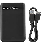 Qiilu External Hard Drive 1Tb External Hard Drive Abs 2.5Inch Usb3.0 Sata3.0 High Speed 6Gbps Mob...