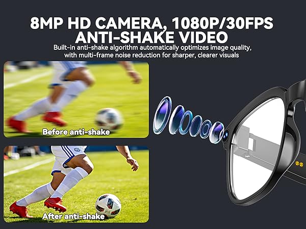 Videos Recording Glasses