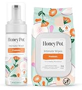 The Honey Pot Company - Prebiotic Wash & Wipe Bundle -