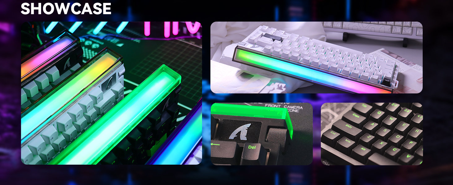 ATTACK SHARK R85 HE Wired 75% Hall Effect Rapid Trigger Mechanical RGB 8K Polling Gaming Keyboard