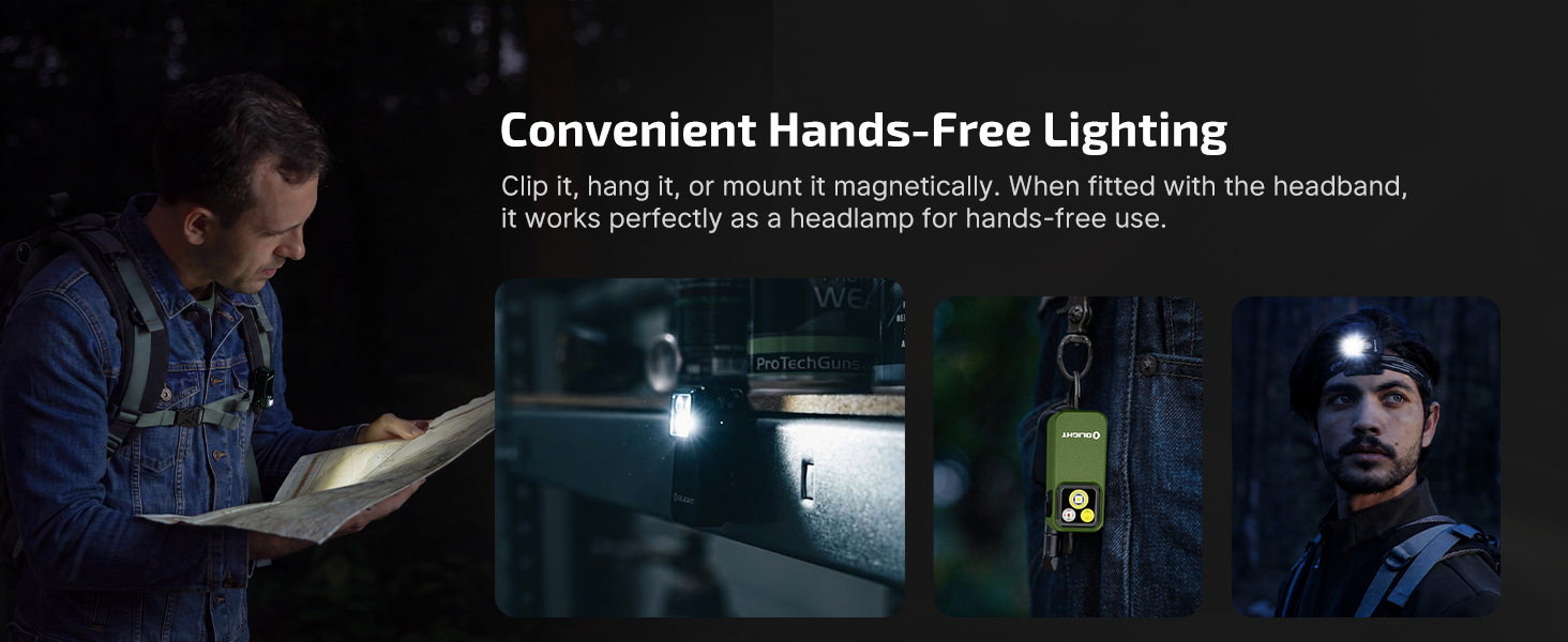 Convenient Hands-Free Lighting