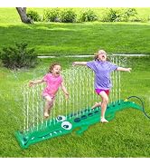 96" x 13" Extra Large Crocodile Sprinkler for Kids - Outdoor Toys Kids Toddler Water Sprinkler fo...