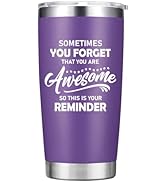 Abledn Gifts for Women - Sometimes You Forget You're Awesome Inspirational Coffee Mug Cup - Thank...