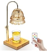 MACASA Candle Warmer Lamp with Remote Control & Touchpad Electric Candle Warmer Lamp with Timer &...