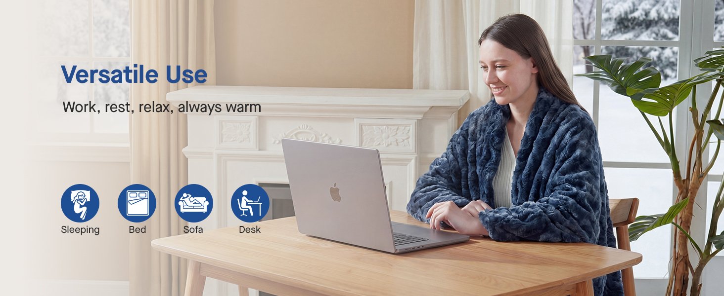 Sealy Heated Blanket Throw