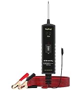 TopDiag P55 Automotive Circuit Tester, 12V Test Light with Stainless Probes