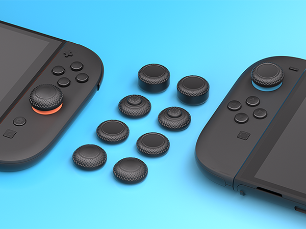 PlayVital 8-in-1 Pro Thumb Grips for Nintendo Switch 2