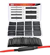 Nilight 650pcs Heat Shrink Tubing Kit-3:1 Ratio Electrical Wire Cable Sleeve Wrap Tube Assortment...