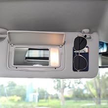 apply on the sun visor