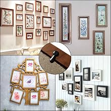 Photo frame fastener uses