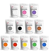 BOHS 12-Colors Foam Modeling Clay - Squishy, Air Dry, Soft - for Cosplay,School Projects,Baby Han...