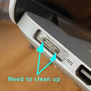 need to clean up pin