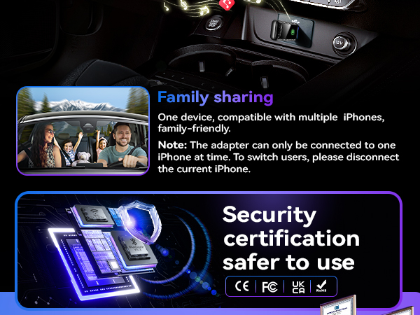 3 wireless carplay adapter