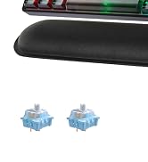 Wireless Mechanical Gaming Keyboard with Transparent Keycaps, 100 Keys Hot-Swap RGB Backlit, 3-Mo...