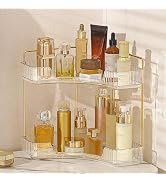 Aveniee Corner Bathroom Counter Organizer, Bathroom Countertop Shelf Makeup Organizer for Vanity ...