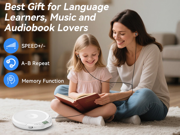 portable cd player with headphones