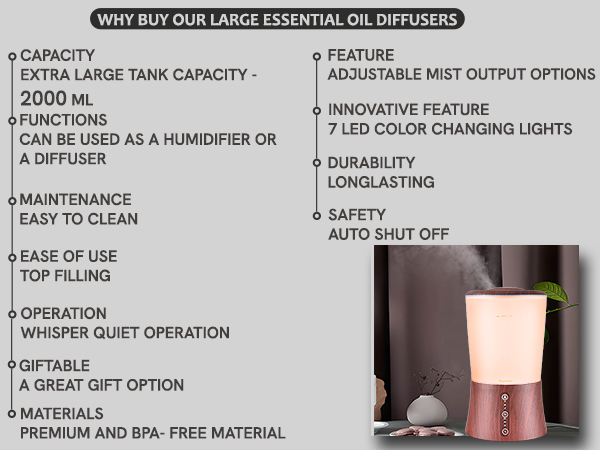 difusores extra large filling containers storage aromatherapy diffuser combination design massage