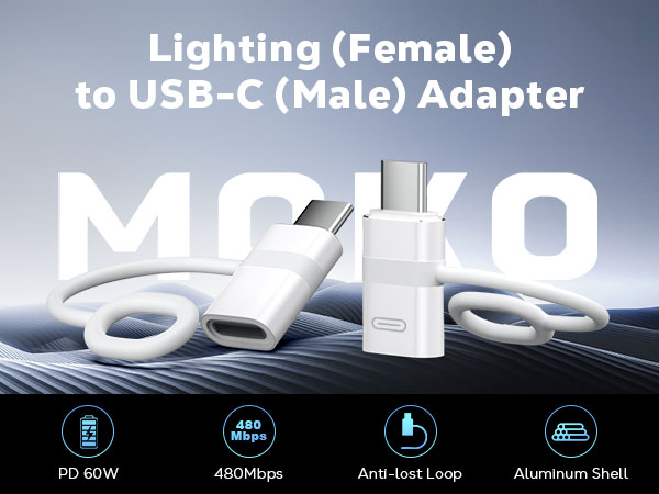 lightning to usb c adapter