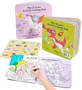Jar Melo Coloring Books for Kids Ages 4–8, Fun & Engaging Activity for Quiet Time, Travel & Learn...