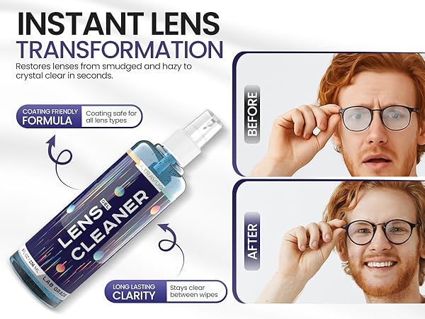 gel lens cleaner gel eyeglass cleaner lens cleaner spray gel lens cleaner for eye glasses