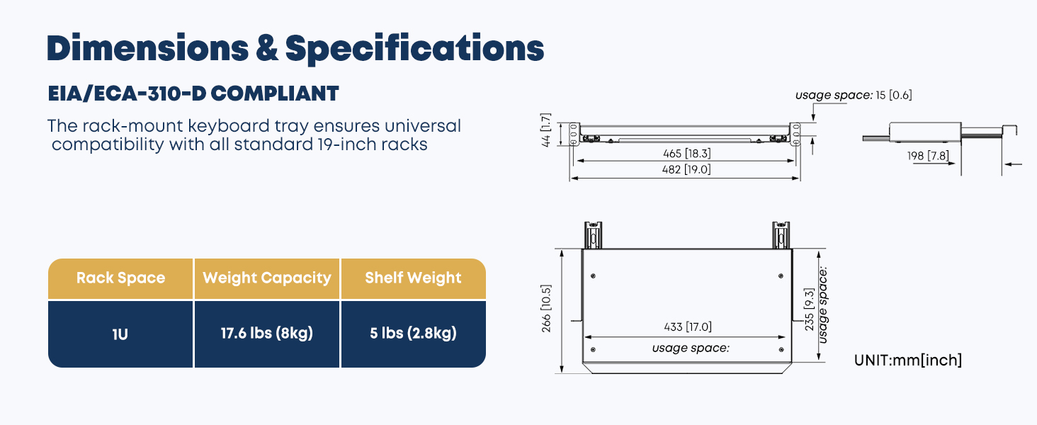 Dimensions & Specifications