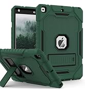 ZoneFoker Case for iPad 9th/8th/7th Generation 2021/2020/2019(10.2 inch), Heavy Duty Military Gra...