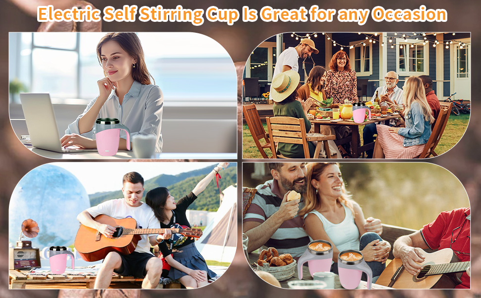 Self Stirring Coffee Mug