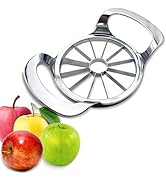 Apple Slicer and Corer - 12 Blade Extra Large, Stainless Steel Apple Cutter - Heavy Duty, Easy to...