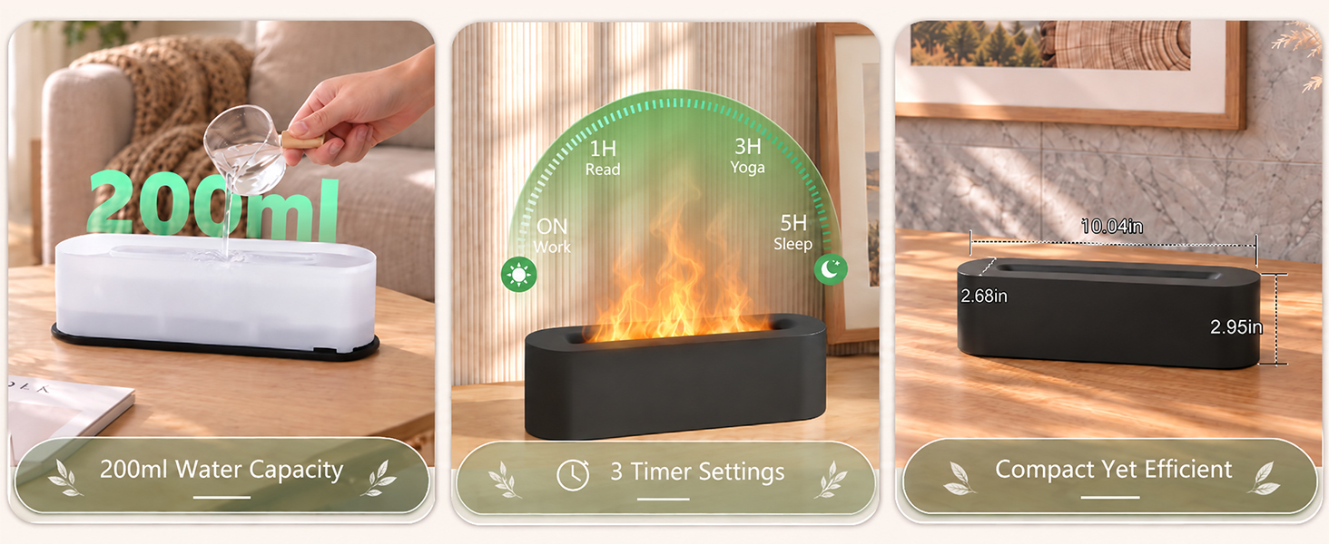 flame diffuser humidifier