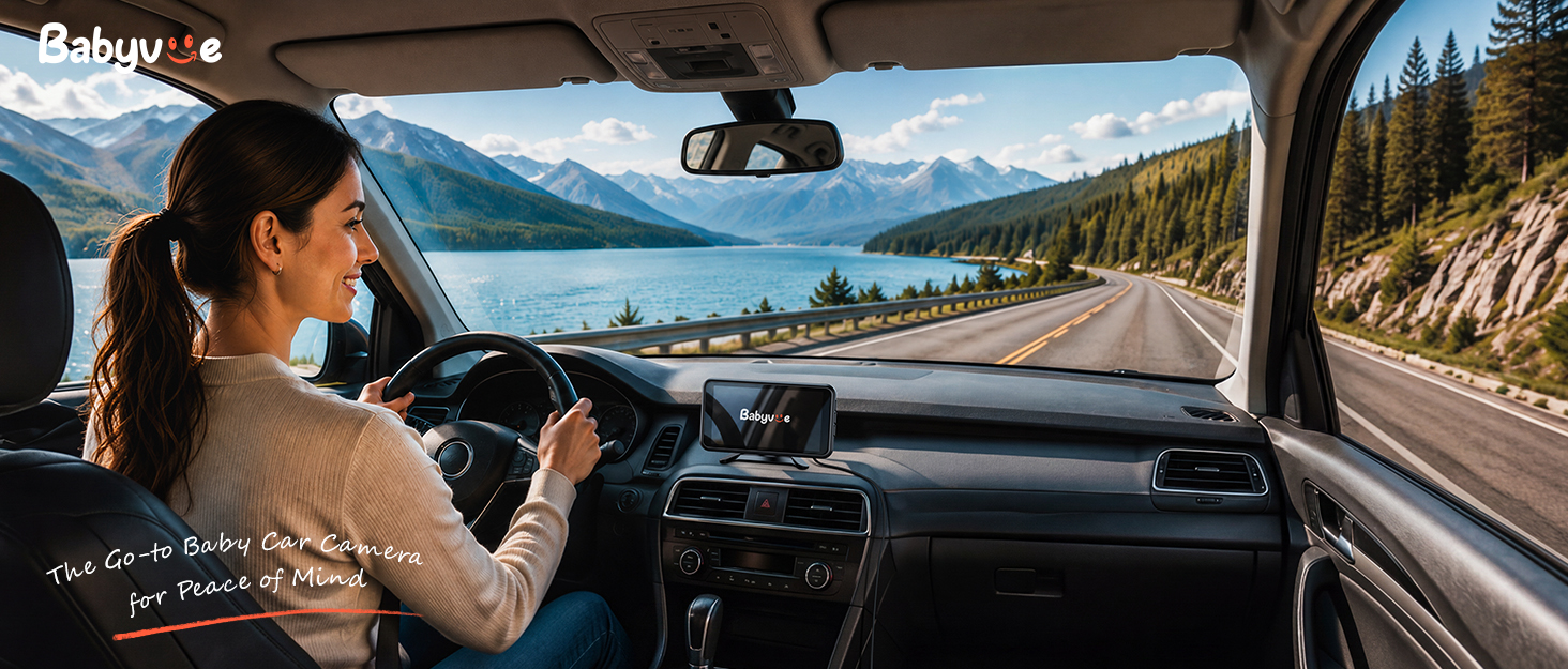 Babyvue the go-to baby car camera for peace of mind